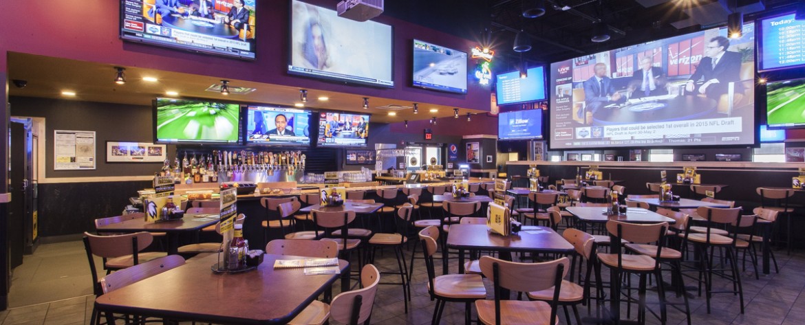 Image result for buffalo wild wings tvs