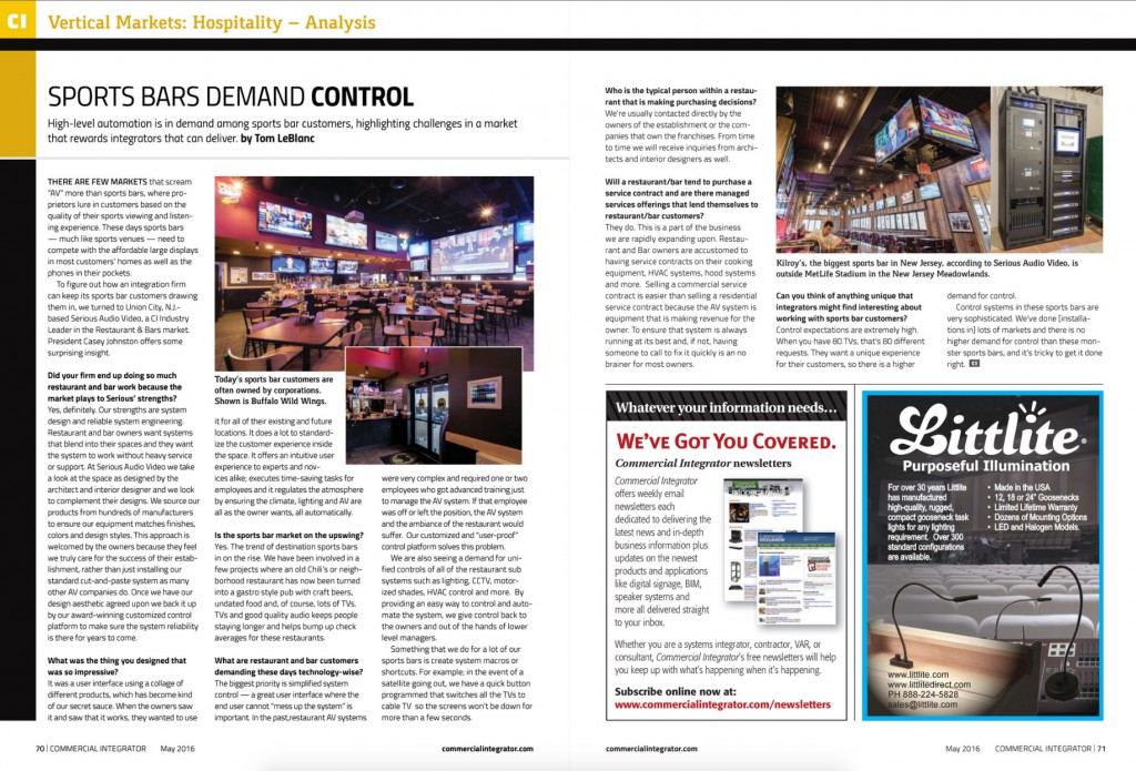 Commercial-Integrator-Sports-Bar-Design-Serious-Audio-Video-Buffalo-Wild-Wings-Casey-S-Johnston